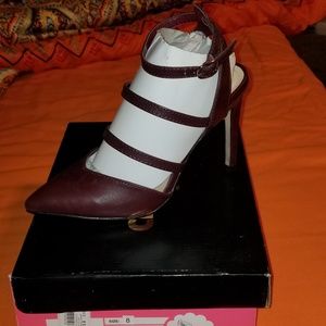 Burgundy Heels